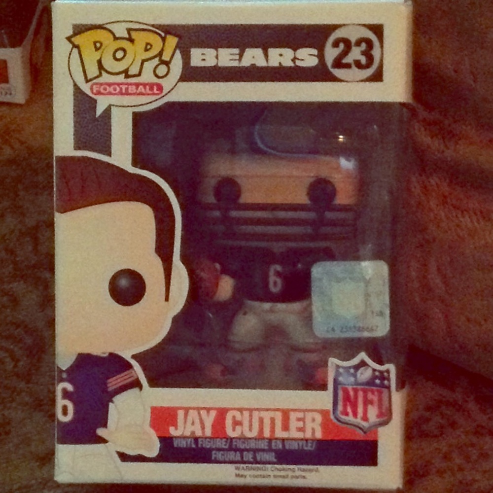 Funko Pop Vinyl Jay Cutler #23 Bears NIB